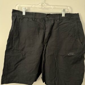 Nike Black Athletic Shorts for Performance